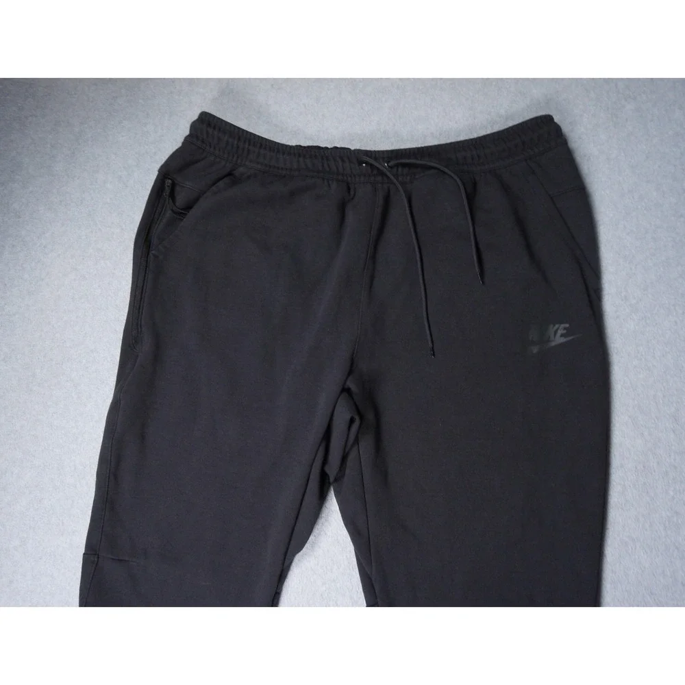 Nike Sweatpants Mens XL Black Tech FleeceJoggers Pants Active Casual Adult